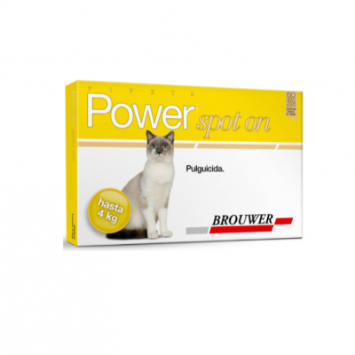 Antipulgas Para Gatos Power hasta 4 Kg